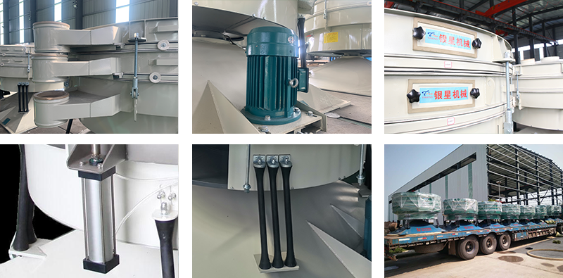 多層級圓形搖擺篩